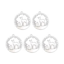 5Pcs Christmas Themed Cutting Dies for Card Making-JH080114