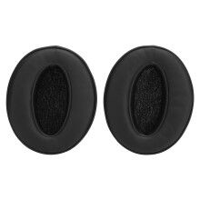 Pernițe de înlocuire pentru căști Sennheiser cu anulare a zgomotului, din piele proteică de înaltă calitate, compatibile cu HD4.50BT HD4.50SE