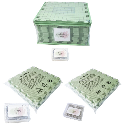 Planche de blocage au Crochet, tapis de blocage de-Ensemble 2 1