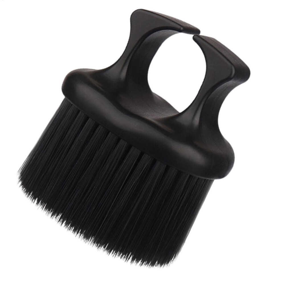 Ankle Brush for Barbers â Soft Nylon Bristles  Ergonomic Finger Ring Grip
