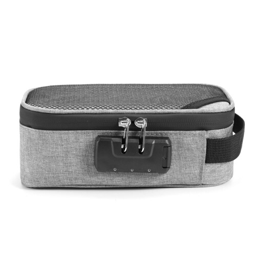 Practical Travel Safe Smell Proof Pipe Storage Case Secure Combination Lock Adjustable Storage Multilayered Organizers