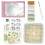 Latched Hook Kits Flower Coaster Crochet Kits-Light Green 1