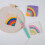 Punching Needle Embroidery Cloth Set with 12-Combination 3 7
