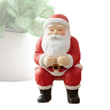 Christmas Toothpaste Dispenser with Festive Santa Design, Fun Squeezer Cap for Kids and Holiday Bathroom Decor