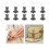Round Head Button Studs , 4MM 7MM 8MM Round-4mm four colors 3