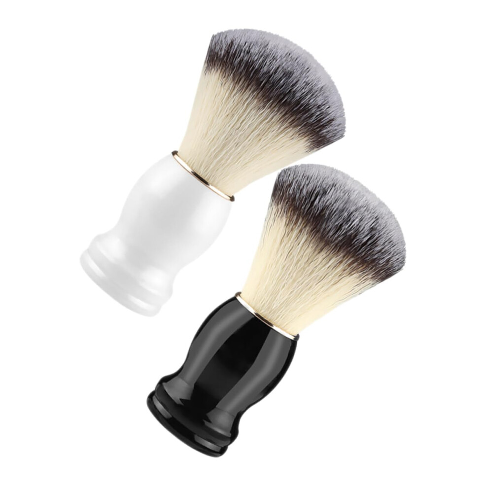 Barber Brush Set Men's Shaving Tools Wild Boar Bristles For Neck Duster Barber  Shaving Brush