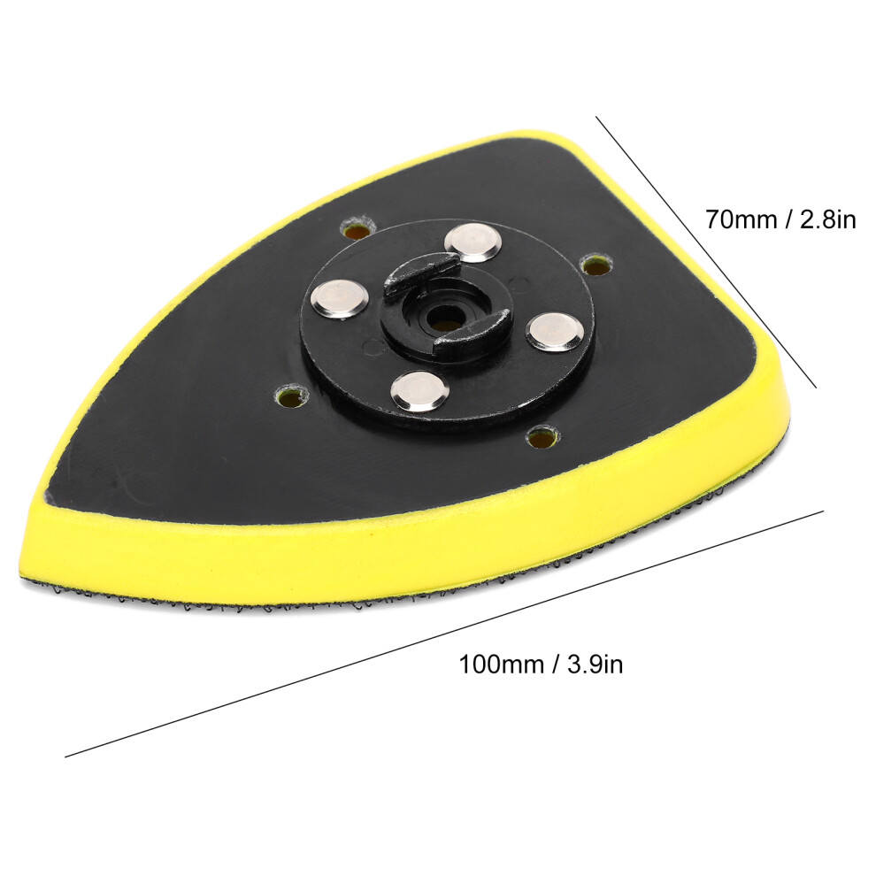 Universal 70X100mm Triangular Sanding Pad For Sander Polishing & Grinding 5051379350390