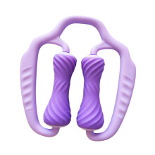 Massage Roller Handheld Muscle Roller Stick Leg Roller And Arm Massager For Wrist Hand Thigh Foot Violet