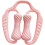 Wheel Massage Roller Leg Roller Forearm Calf Roller Hand Held Muscle Roller Stick Pink 4