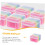 1 Set Plastic Storage Box for Greeting Cards Pieces with Adjustable Dividers Stackable for Desk Organisation 5
