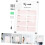 Monthly Planner Whiteboard Sign for Wall Front Door Hanging Board 4