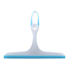 (Blue) Squeegee For Shower Glass Doors, Window, Car Windshield -Multi-Purpose Household Cleaning Wiper Tool With Suction Hook - Multicolor
