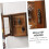 Wall Mounted Key Holder, Entryway Organizer, Easy Install Key Box for Home Key Storage 4