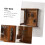 Wall Mounted Key Holder, Entryway Organizer, Easy Install Key Box for Home Key Storage 3