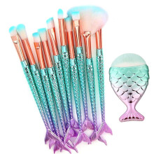 Ensemble de pinceaux de maquillage doux pour peaux sensibles, qualité supérieure, avec pinceaux multifonctions pour une beauté naturelle, poils en