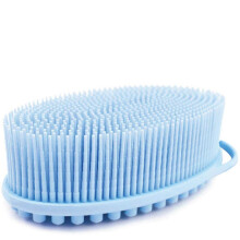 Esponja de banho com função de massagem, higiênica, para uso no chuveiro, bucha vegetal de silicone para limpeza profunda, espuma rápida,
