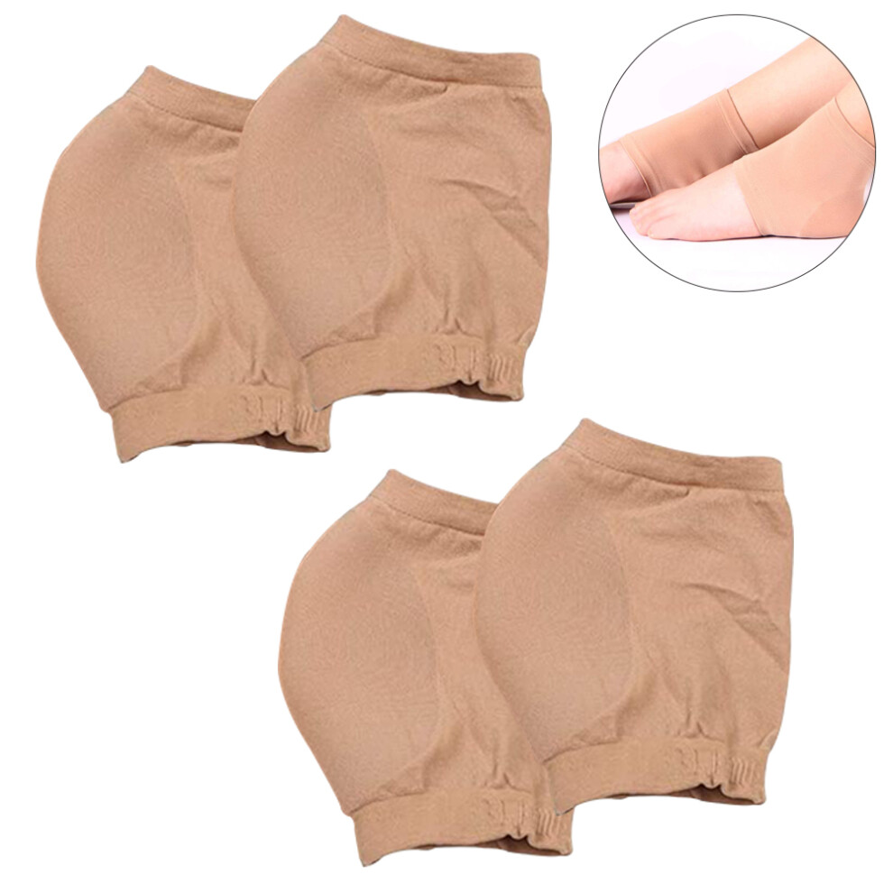 Plantar Fasciitis Support, Moisturizing Socks For Dry Cracked Heels Repair, Gel Lining Coverage Infused With Jojoba Seed Oil, Olive Oil, And Vitamin