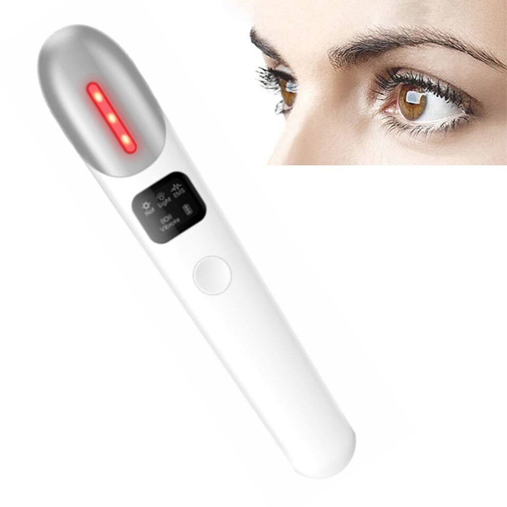 Red/Light Elegant Skincare Wand, -Therapy For Anti-Aging, Thermal Micro Vibrations Boost Collagen Renewal, Portable & Compact, Deep Nourishment, Effec
