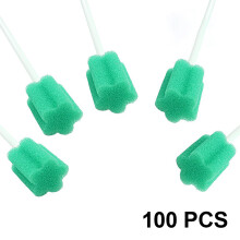 Mondhygiënesponsjes, de ultieme oplossing voor een frisse mond en schone tanden. Gemaakt van sponsmateriaal, reinigt effectief wanneer nat. 100