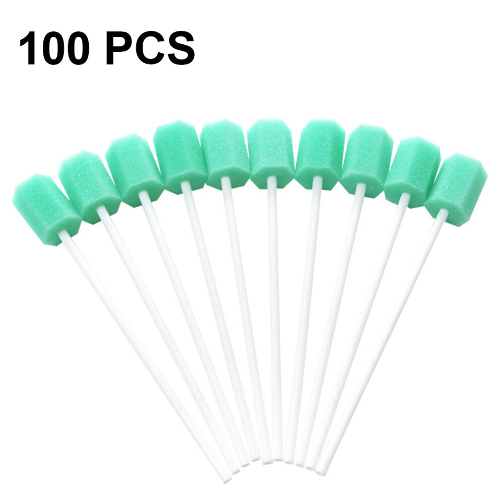 Hexagon-Shaped Swabs, Latex Free Oral Care Sponge For Effective Oral Hygiene, Individually Wrapped To Maintain Sterility, Multi-Ridge Design For Thor