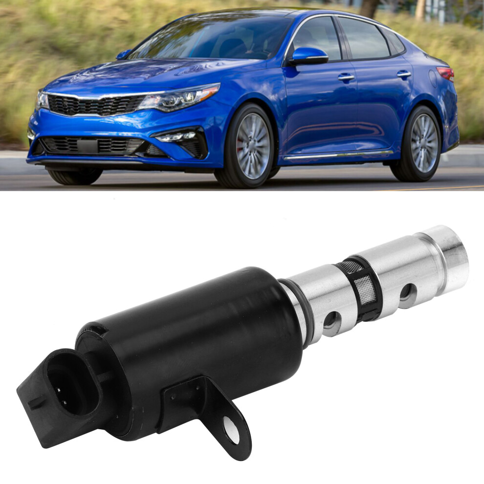 Vvt Solenoid For Kia Optima Rondo Magentis Carnival 24355-3E000 Black/Silver 8331379353674
