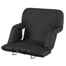 Sedia da Stadio - DUOKU - Modello BL-A0134F - 6 Posizioni Regolabili - Tessuto Oxford - Nero