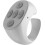 Scroller Ring Wireless Remote Control for Video Recording Camera, Photo Capture, E-Book Reader, Short Video Viewer, White 5