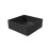 NES Home Nes Home 360mm Fluted Square Countertop Sink Matte Black 5