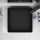 NES Home Nes Home 360mm Fluted Square Countertop Sink Matte Black 4