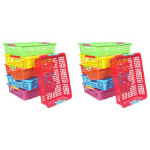 Teacher's tray, plasticpaper organizer for the classroom, classroom submission tray, paper tray for the classroom, book bin for home, 12 pieces
