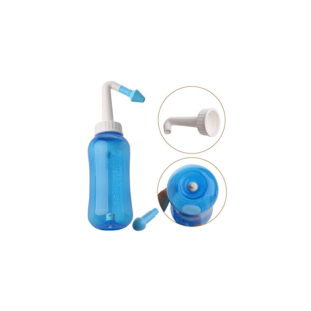 300 ml Nasal Shower Nose Rinse Nose Cleaning Nose Shower for Cold Runny Nose Allergy Dry Nose
