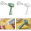 Wireless Hand Mixer with Stand Compact Cordless Electric Mixer for Baking White 4