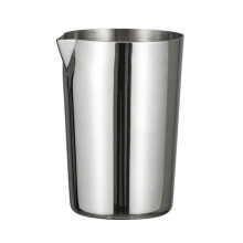 Stainless Steel Cocktail Shaker with Smooth Pouring Spout, 16.9oz Rose Gold Bartender Mixing Glass