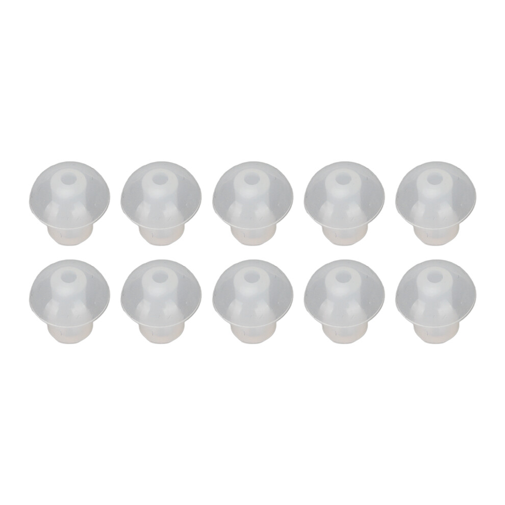 10Pcs Silicone Hearing Aid Ear Tips 14Mm Soft Universal Domes 8751375809683