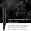 Karaoke Microphone, Singing Machine Portable Wired Dynamic Mic for Speakers, AMP (Black) 2