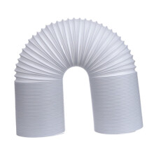 Universal Air Conditioner Exhaust Hose Flexible Extension No Air Leakage CrackResistant White