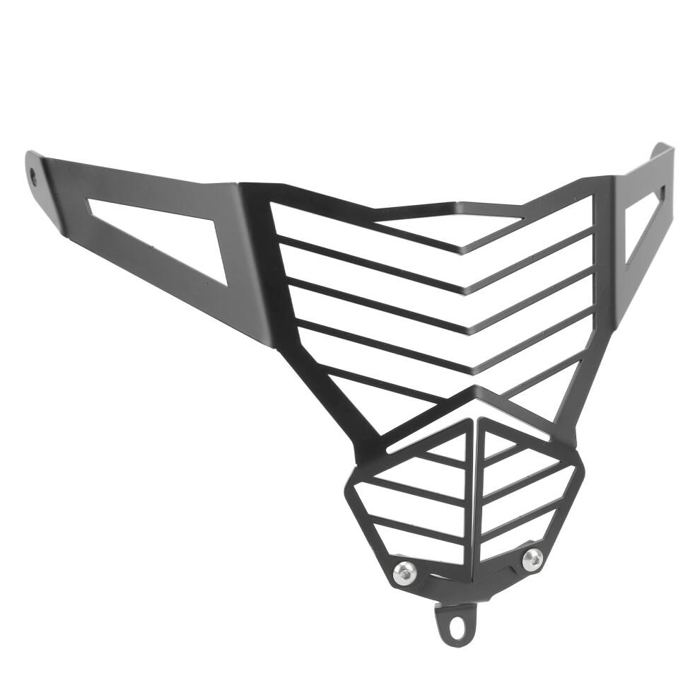 Motorcycle Headlight Grille Cover Protector For Crf300l, Crf250l 2021-2022 Black 9441375816338