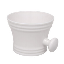 Cană de ras, spumă luxoasă, bază rotunjită stabilă, design care economisește spațiu, abdomen de înaltă calitate, ușor de curățat,