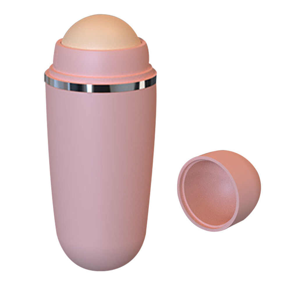 Facial Oil Control Roller, Instant Excess Shine Removal Tool, Portable And Reusable, Natural Volcanic Stone, Easy Clean, Mini Massage For Mattifying