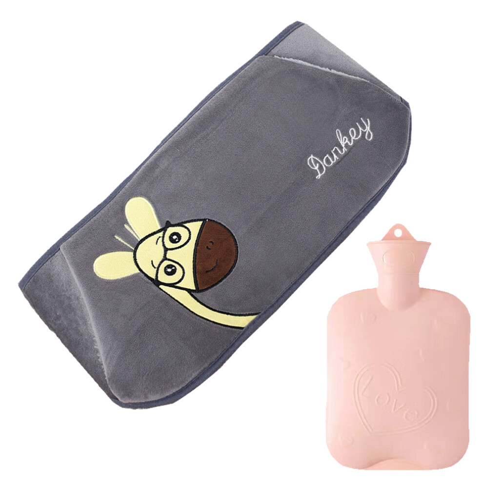 Cold Compress Water Bottle with Anti-Leak Design, Cute Personalized Look for Heat Therapy, Ideal for Muscle Pain Relief and Long-lasting Warmth, Suit