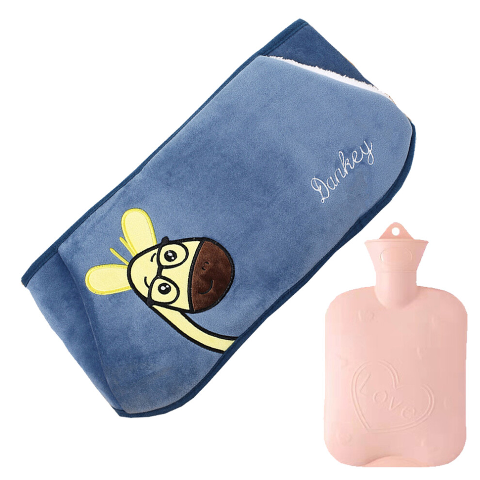 Cold Compress Water Bottle with Anti-Leak Design, Cute Personalized Look for Heat Therapy, Ideal for Muscle Pain Relief and Long-lasting Warmth, Suit