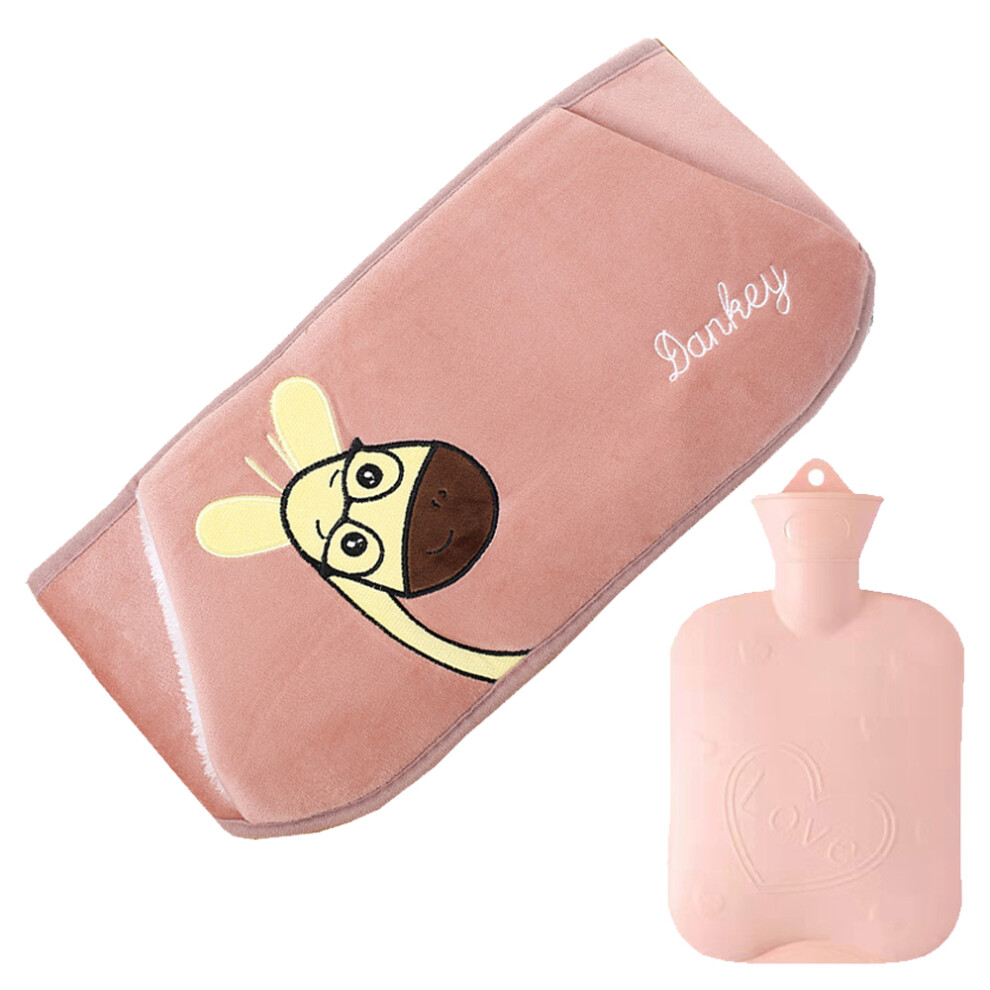 Cold Compress Water Bottle with Anti-Leak Design, Cute Personalized Look for Heat Therapy, Ideal for Muscle Pain Relief and Long-lasting Warmth, Suit
