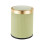 Small Round Trash Can with Lid, Compact ABS Mini Garbage Bin for Home or Office, Light Green 1