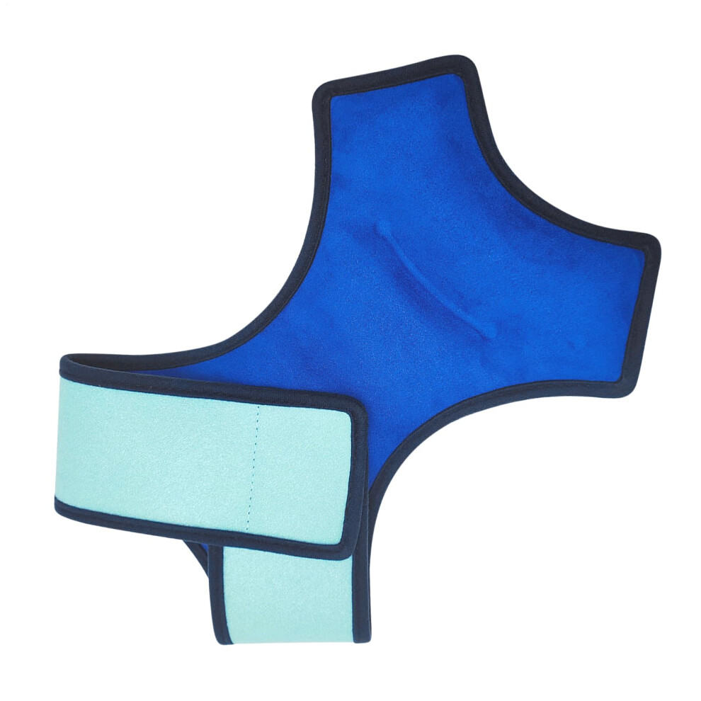 Ankle ice pack, ice pack with ankle palette, foot wrap made of compression gel for reusable hot and cold compress, comfortable ice feet flannel
