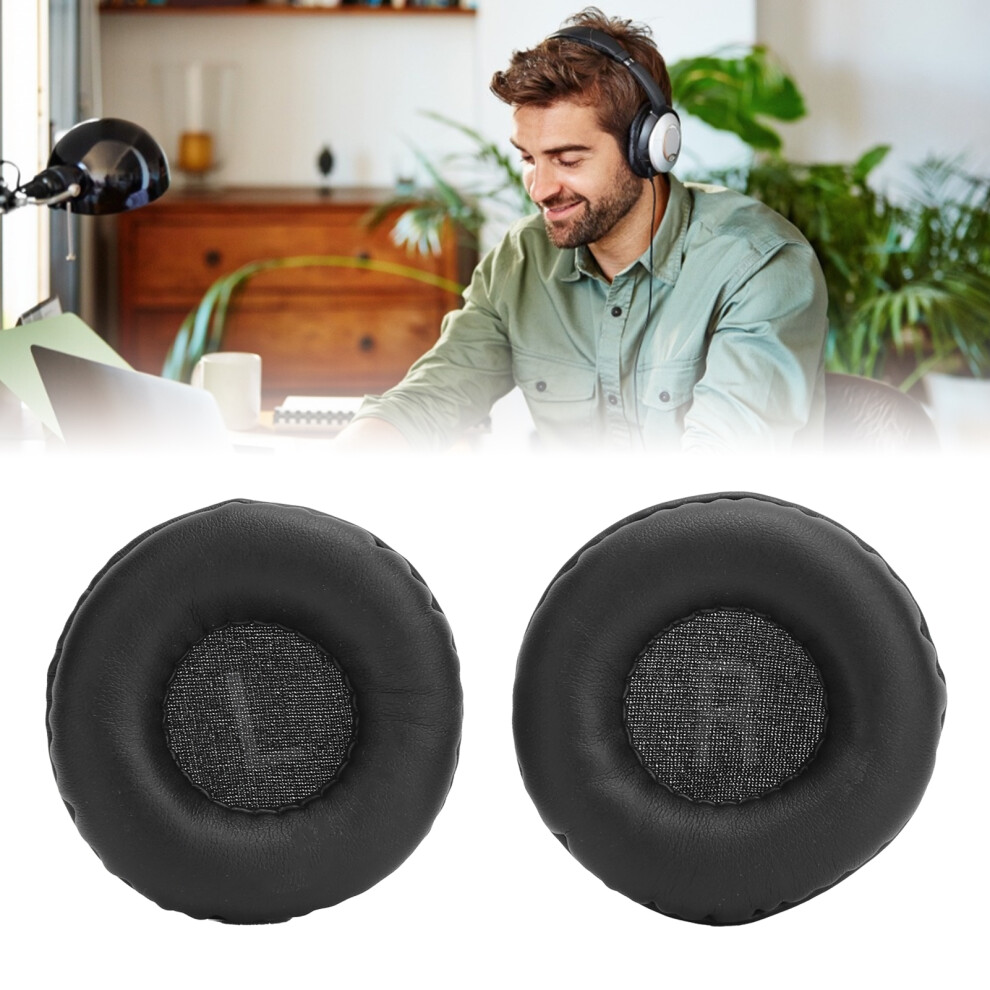 60Mm Foam & Leather Ear Cushions For Headphones, L/R Lettering 4901379363931