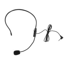 Microphone Earphones Voice Karaoke Black
