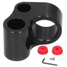 Adapterbus voor korte schakelpook, universele stuurwielafstandhouder voor 5-versnellingsbakken, naafadapter van 6061T6CNC aluminiumlegering