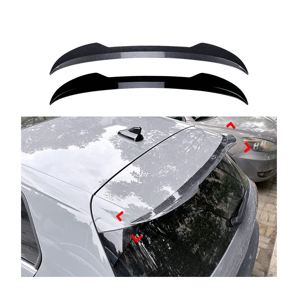 Spoiler Rear Wing Sporty Aerodynamic Trunk Lip Scratchresistant For Volkswagen Golf 8 Gti R Black 9199774588355