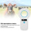 Pet Microchip Scanner RFID Reader 34.2KHz & 125KHz Rechargeable Support 5