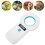 Pet Microchip Scanner RFID Reader 34.2KHz & 125KHz Rechargeable Support 4